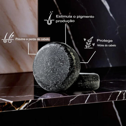 ReNew Black - Jabón que rejuvenece y oscurece el cabello