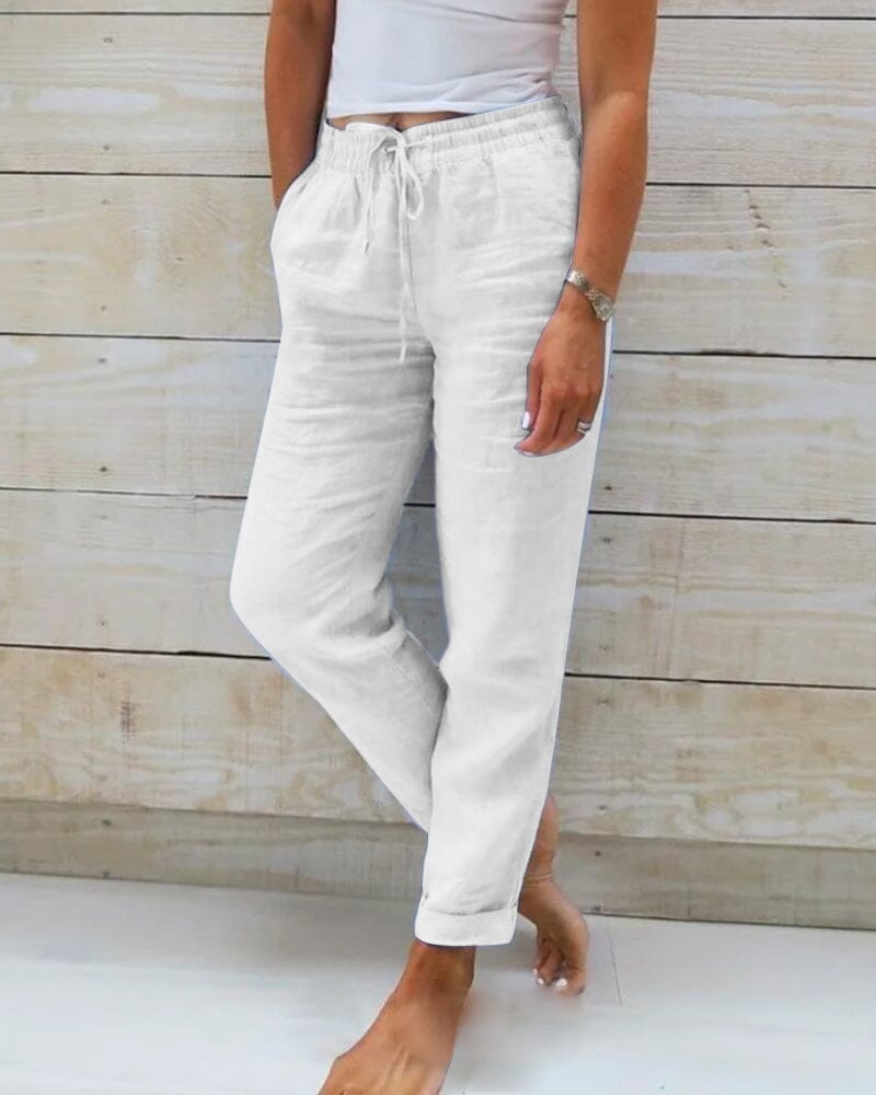 Reta - Comfy Pants PANTS Minha loja White S 