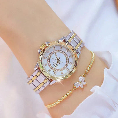Rhinestone Diamond Women's Wrist Watch Minha loja 