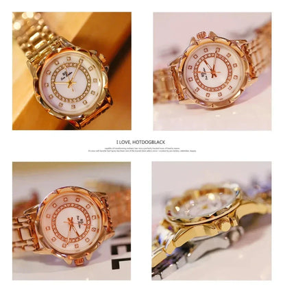 Rhinestone Diamond Women's Wrist Watch Minha loja 