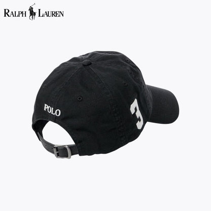 RL Big Pony Chino Ball Cap RL Big Pony Chino Ball Cap Minha loja Black 
