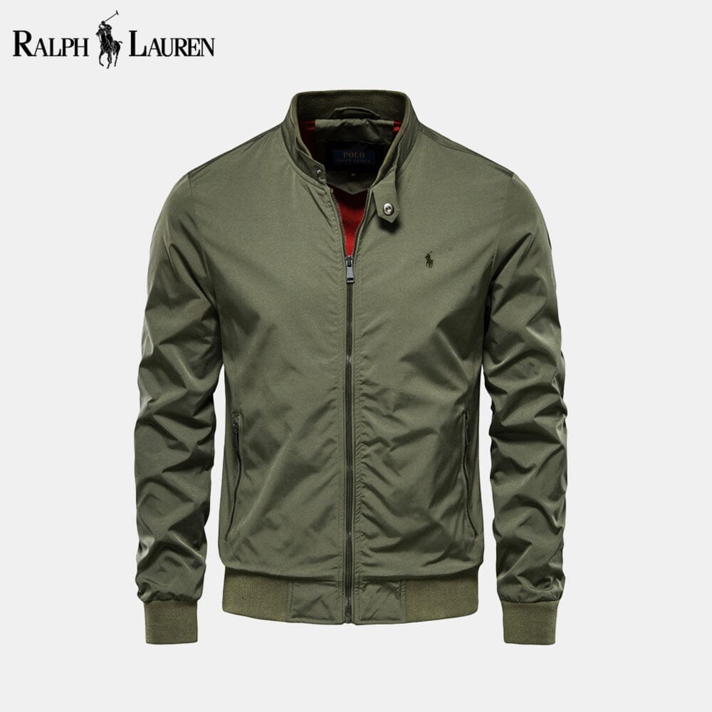 RL Bomber Classic Bomber Jacket RL Bomber Classic Bomber Jacket Minha loja Khaki Green S 