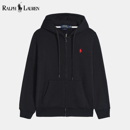 RL Classic Essential Cotton Hoodie RL Classic Essential Cotton Hoodie Minha loja Black S 