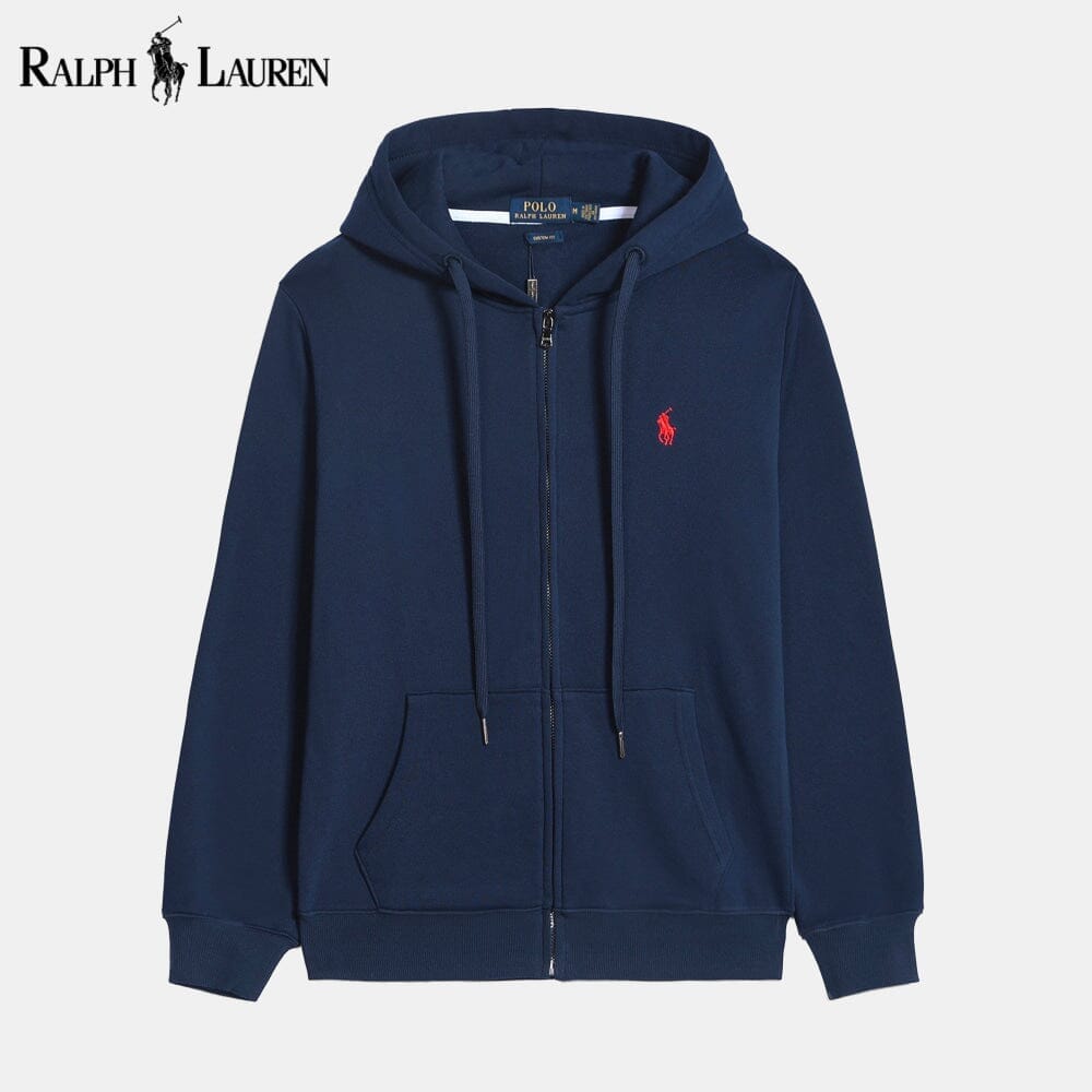 RL Classic Essential Cotton Hoodie RL Classic Essential Cotton Hoodie Minha loja Blue S 