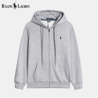 RL Classic Essential Cotton Hoodie RL Classic Essential Cotton Hoodie Minha loja Grey S 