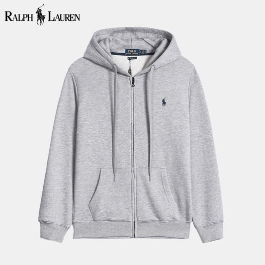 RL Classic Essential Cotton Hoodie RL Classic Essential Cotton Hoodie Minha loja Grey S 