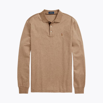 RL Classic Fit Soft Cotton Polo Shirt RL Classic Fit Soft Cotton Polo Shirt Minha loja Grey Cloud Heather S 