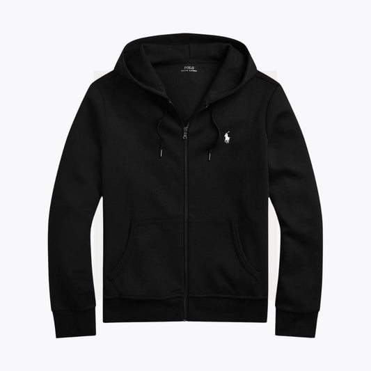RL Double-Knit Full-Zip Hoodie RL Double-Knit Full-Zip Hoodie Minha loja Black S 