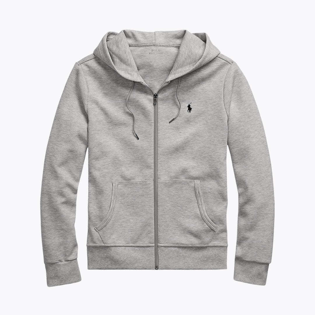 RL Double-Knit Full-Zip Hoodie RL Double-Knit Full-Zip Hoodie Minha loja Light Sport Heather S 