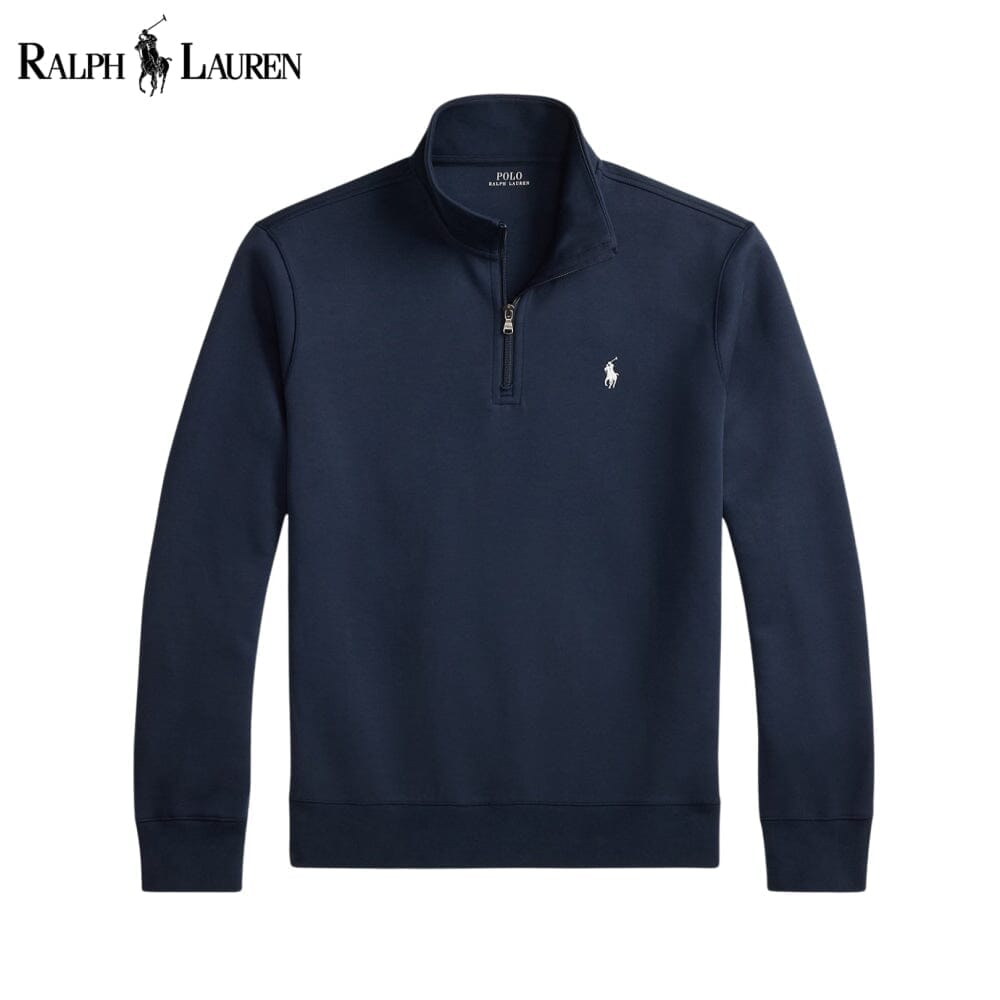 RL Double-Knit Mockneck Pullover RL Double-Knit Mockneck Pullover Minha loja Aviator Navy S 