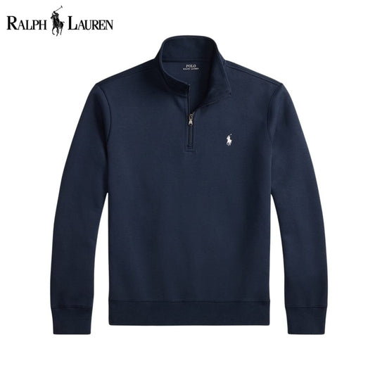 RL Double-Knit Mockneck Pullover RL Double-Knit Mockneck Pullover Minha loja Aviator Navy S 