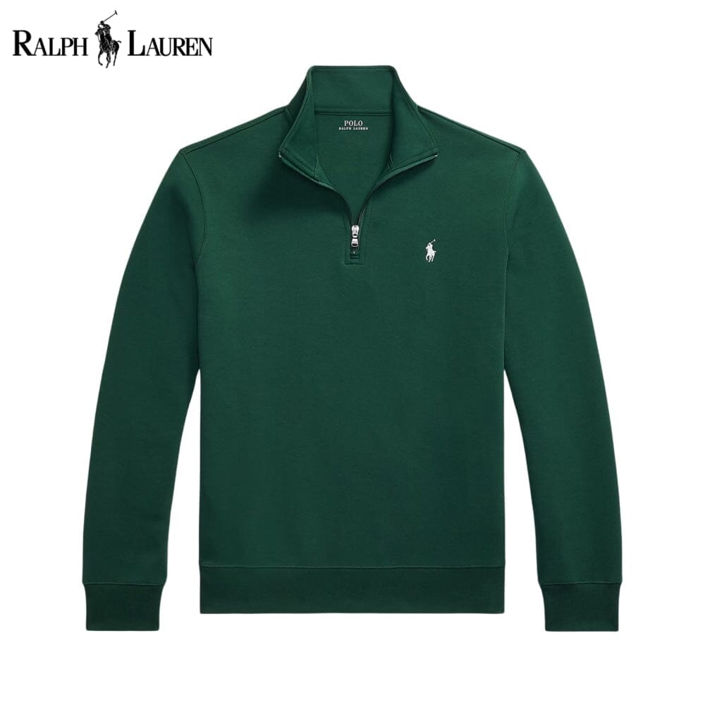 RL Double-Knit Mockneck Pullover RL Double-Knit Mockneck Pullover Minha loja Pine Green S 