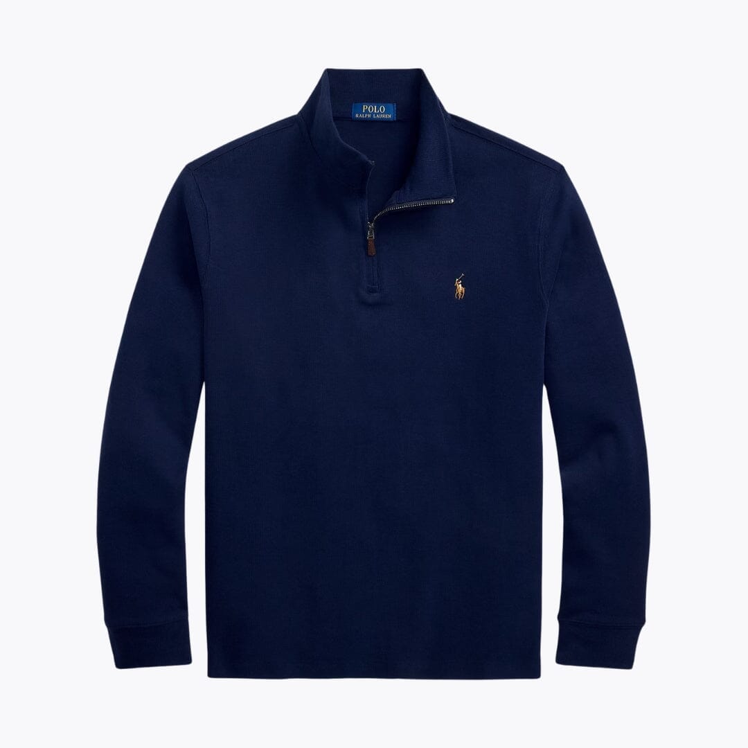 RL Estate-Rib Quarter-Zip Pullover RL Estate-Rib Quarter-Zip Pullover Minha loja Cruise Navy S 