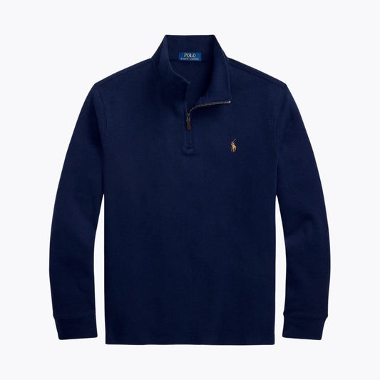 RL Estate-Rib Quarter-Zip Pullover RL Estate-Rib Quarter-Zip Pullover Minha loja Cruise Navy S 