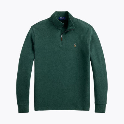 RL Estate-Rib Quarter-Zip Pullover RL Estate-Rib Quarter-Zip Pullover Minha loja Scotch Pine Heather S 