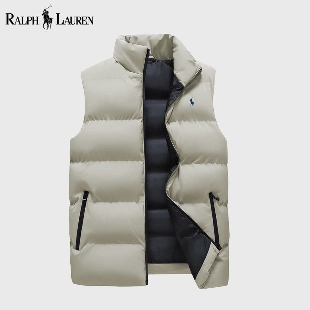 RL Insulated Down Puffer Waistcoat RL Insulated Down Puffer Jacket Minha loja Cream S 