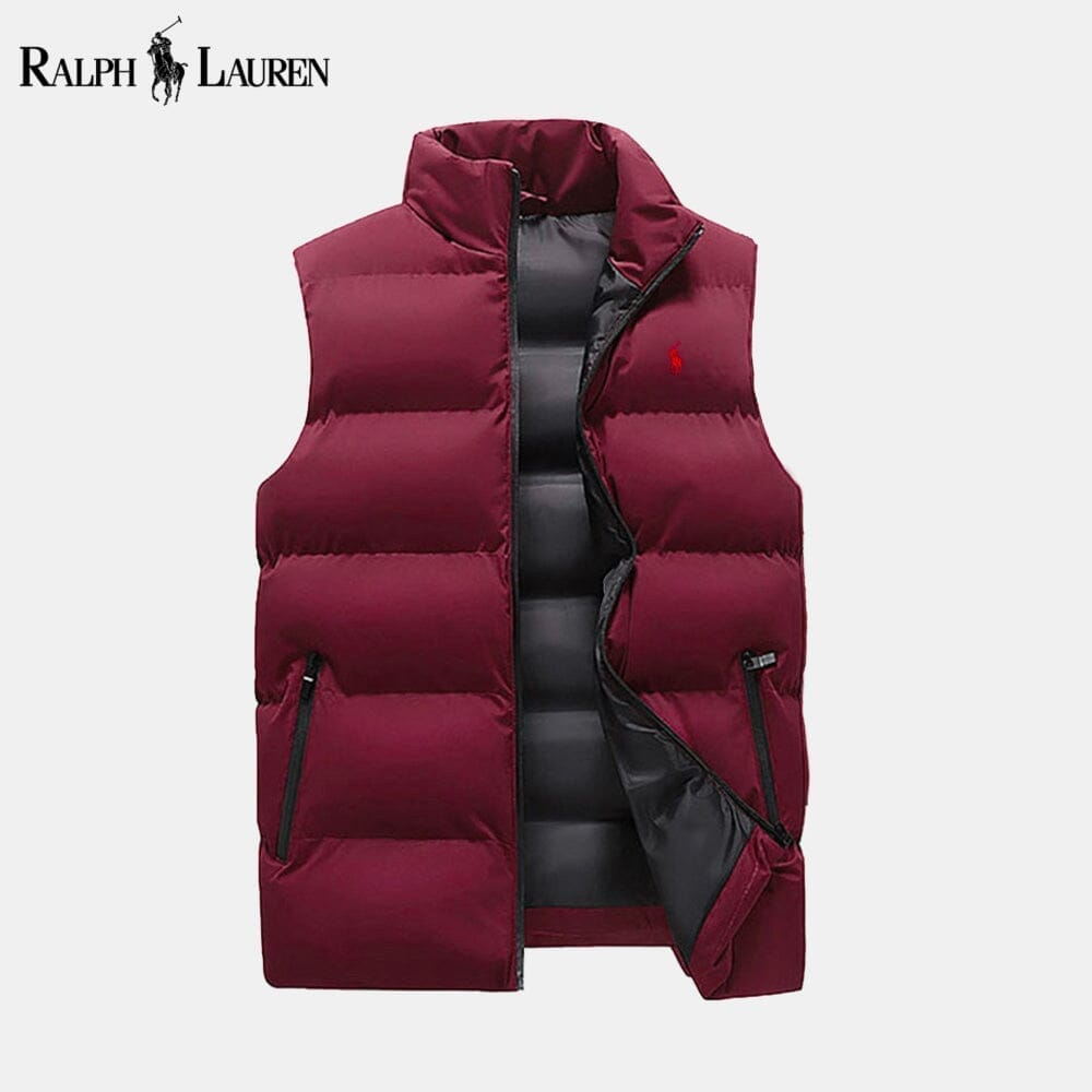 RL Insulated Down Puffer Waistcoat RL Insulated Down Puffer Jacket Minha loja Military Red S 