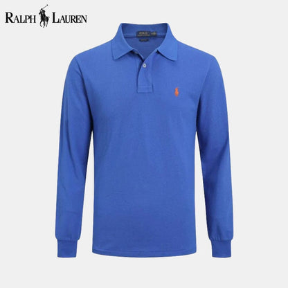 RL Long Slim Fit Dress Shirt RL Long Slim Fit Dress Shirt Minha loja Blue S 