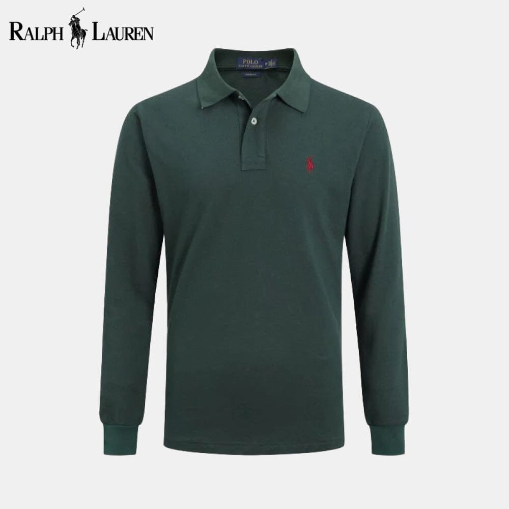 RL Long Slim Fit Dress Shirt RL Long Slim Fit Dress Shirt Minha loja Green S 