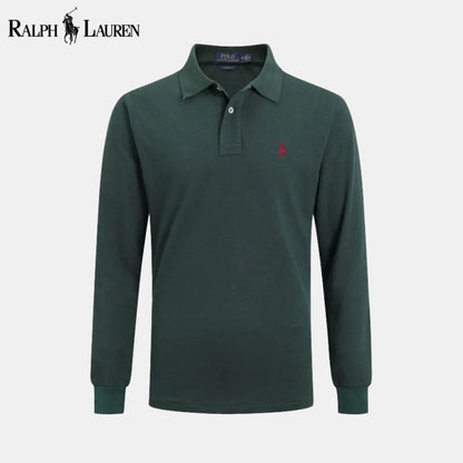 RL Long Slim Fit Dress Shirt RL Long Slim Fit Dress Shirt Minha loja Green S 