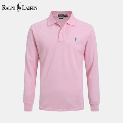 RL Long Slim Fit Dress Shirt RL Long Slim Fit Dress Shirt Minha loja Pink S 