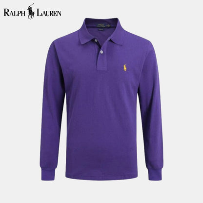 RL Long Slim Fit Dress Shirt RL Long Slim Fit Dress Shirt Minha loja Purple S 