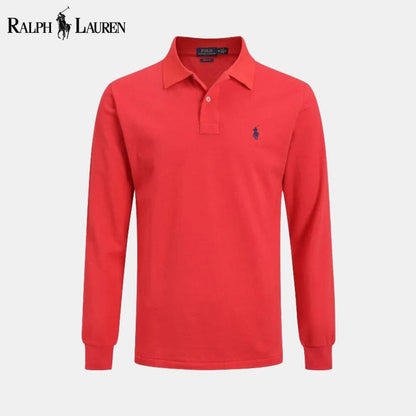 RL Long Slim Fit Dress Shirt RL Long Slim Fit Dress Shirt Minha loja Red S 