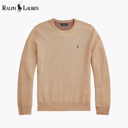 RL Mesh-Knit Cotton Crewneck Sweater RL Mesh-Knit Cotton Crewneck Sweater Minha loja 