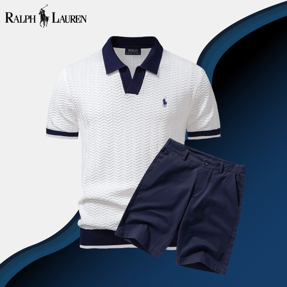 RL Old Money Polo Shirt + Shorts Set RL Old Money Polo Shirt + Shorts Set Minha loja Snow White S 