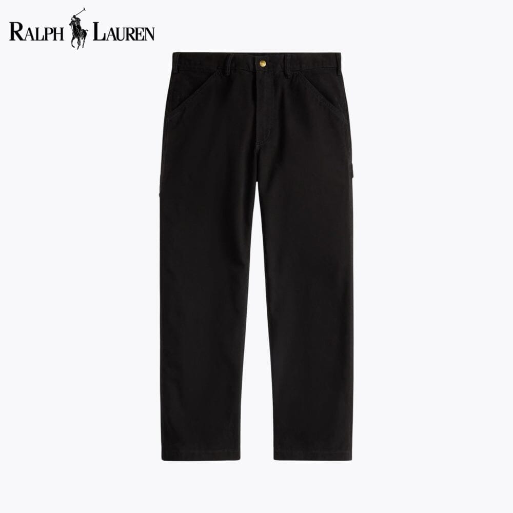 RL Polo Dungaree Canvas Carpenter Trouser RL Polo Dungaree Canvas Carpenter Trouser Minha loja Black 28 