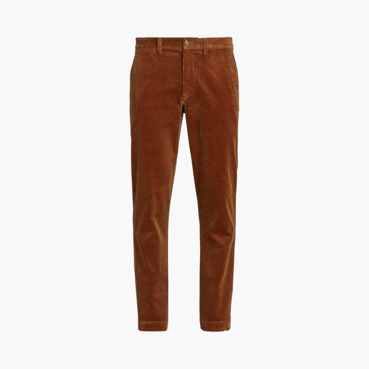 Straight Leg Stretch Cotton Corduroy Pants
