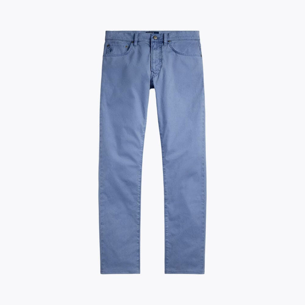 Pantalone uskog kroja od pamučnog kepera otpornog na gužvanje