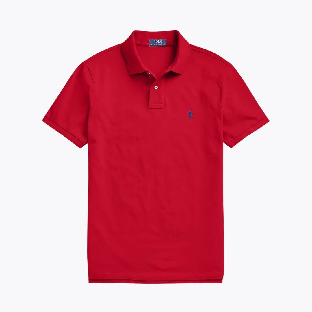 RL The Iconic Mesh Polo Shirt RL The Iconic Mesh Polo Shirt Minha loja Red S 