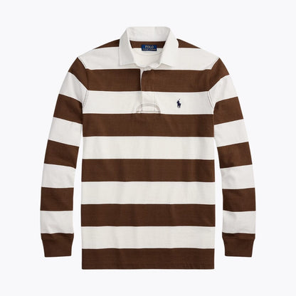 RL The Iconic Rugby Shirt RL The Iconic Rugby Shirt Minha loja Pale Russet/Cream S 