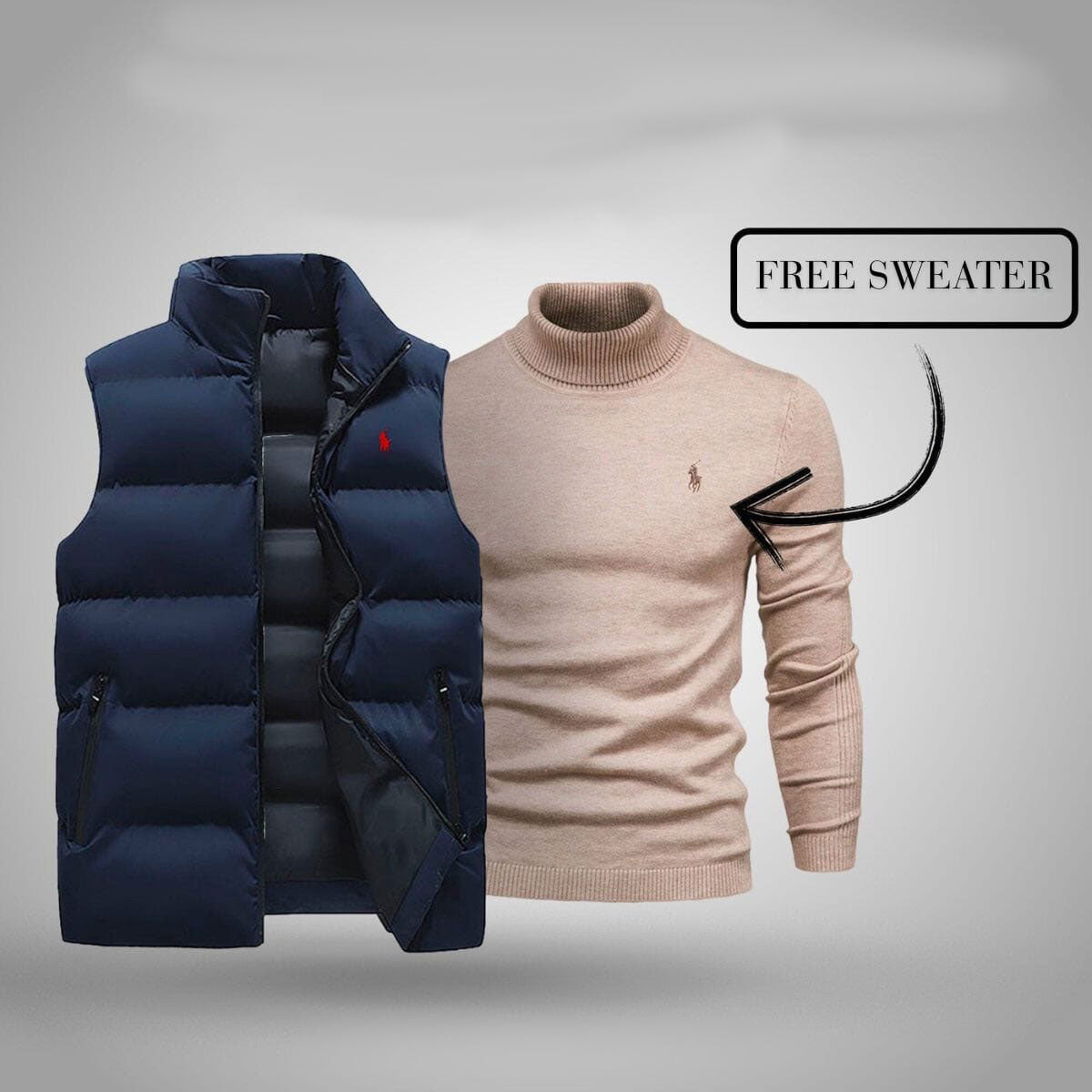 Cardigan + Free Sweater