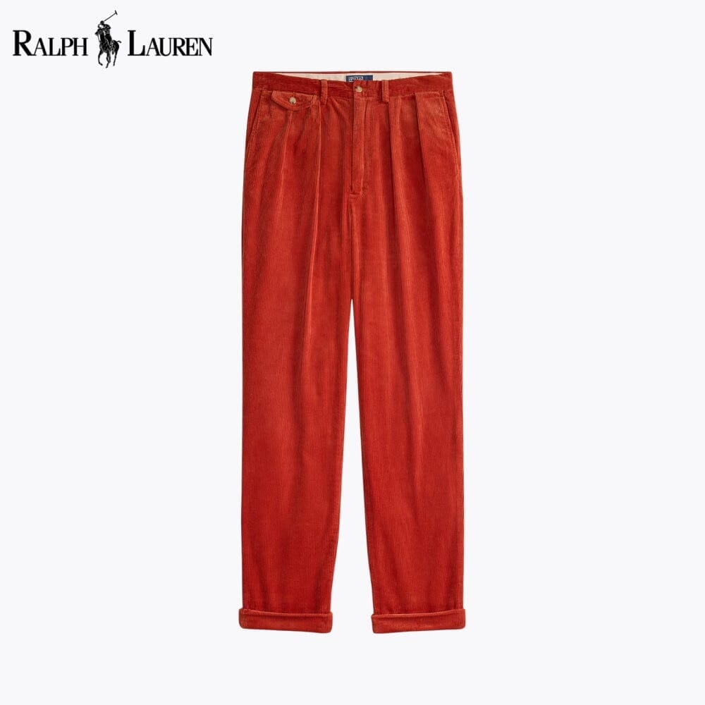 RL Whitman Relaxed Fit Corduroy Pant RL Whitman Relaxed Fit Corduroy Pant Minha loja Orange 28 