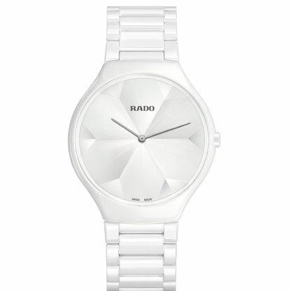 Rado White Thinline X Great Gardens Of The World True Men's Watch