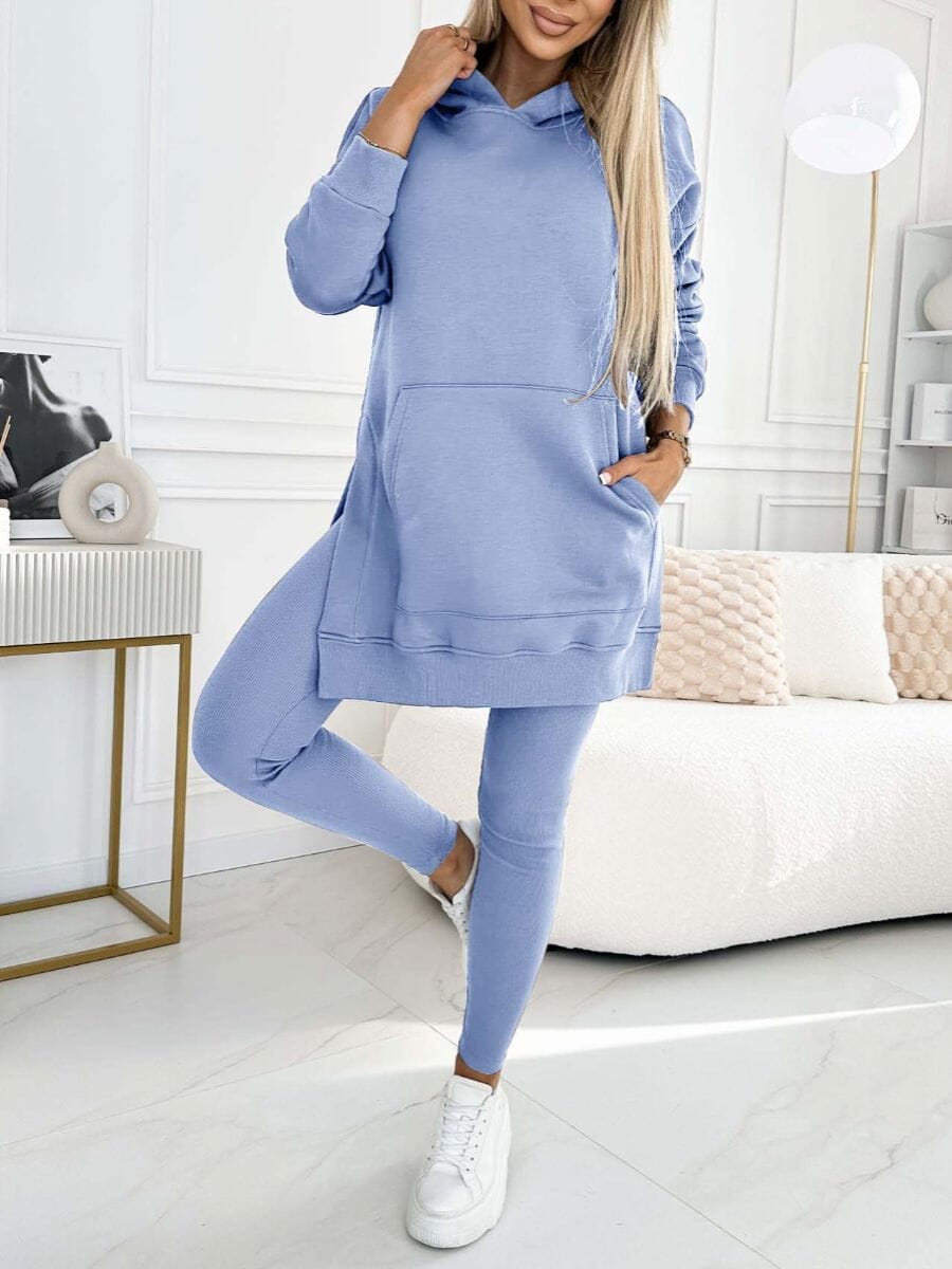 Ruby™ | Hoodie Set Women Sets Minha loja Blue S 