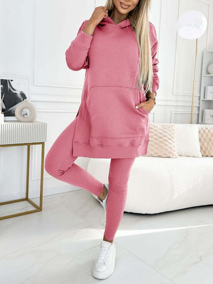 Ruby™ | Hoodie Set Women Sets Minha loja Pink S 