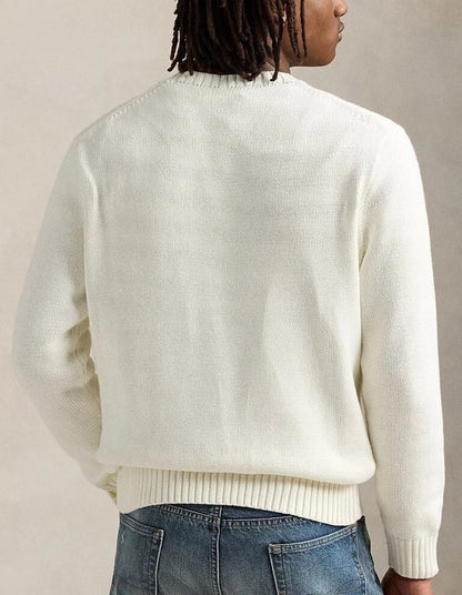L.R Sweater | Blue Polo Bear