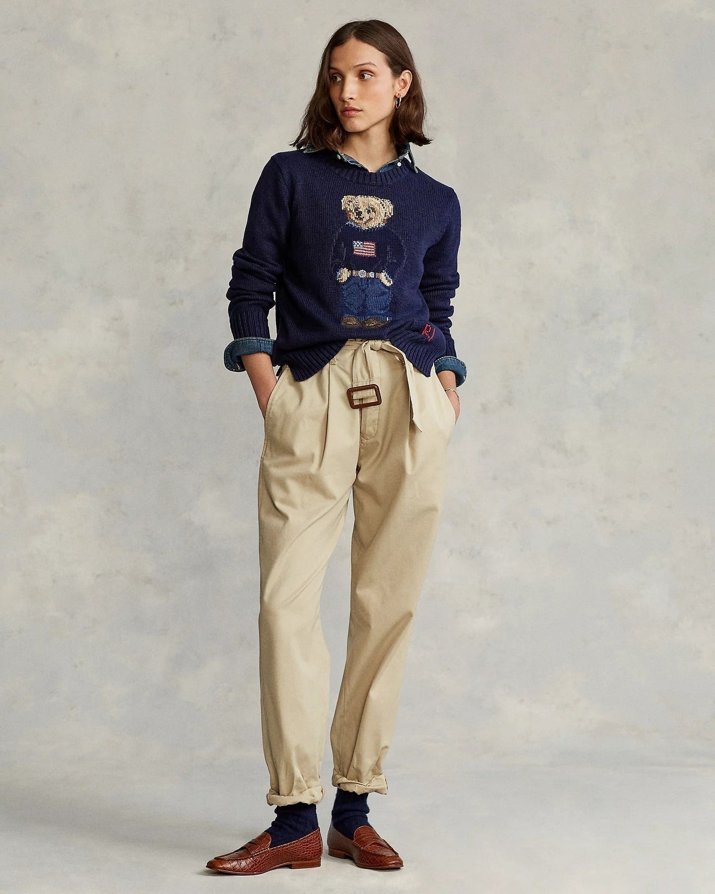 L.R Sweater | Linen Crew Neck