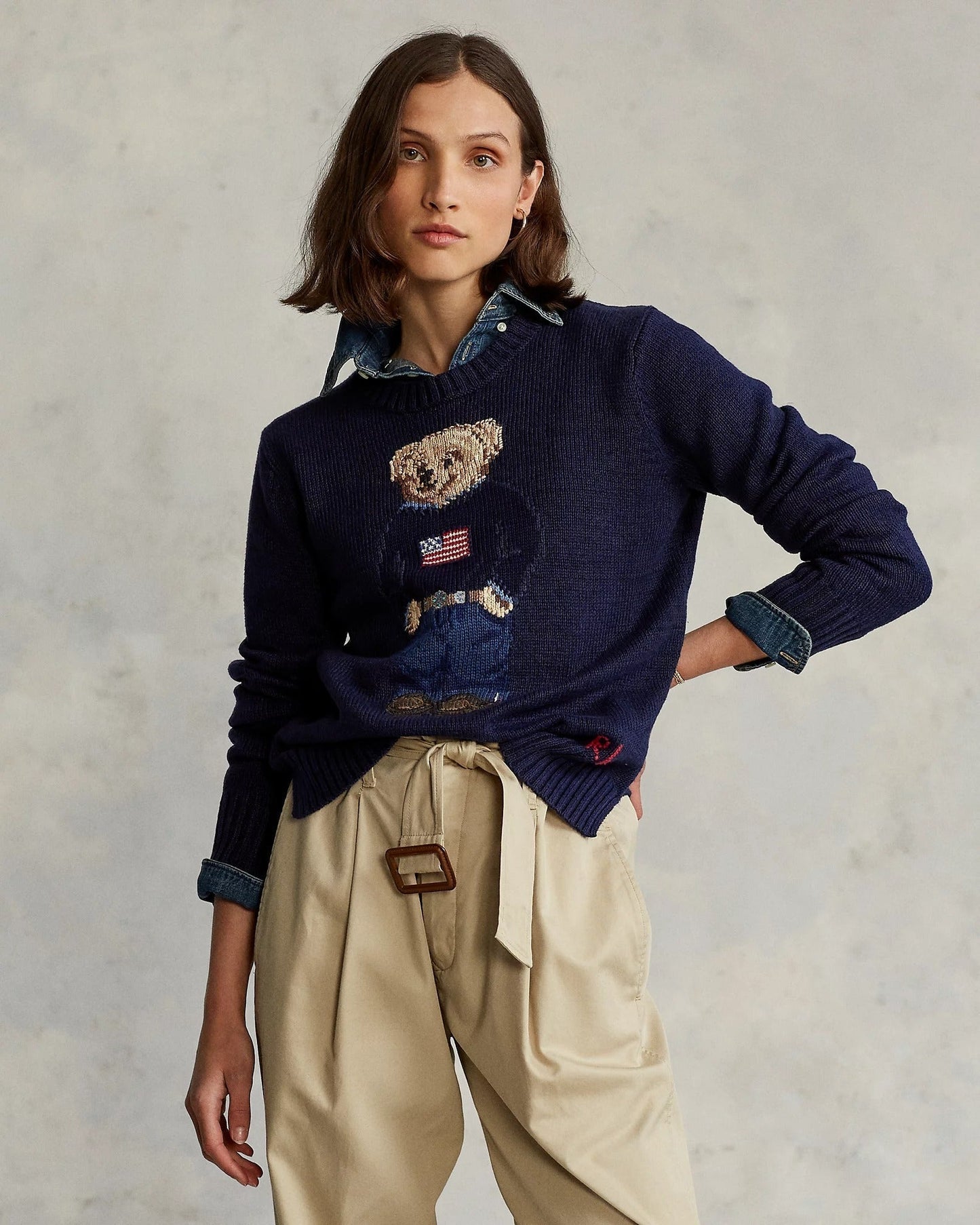 L.R Sweater | Linen Crew Neck