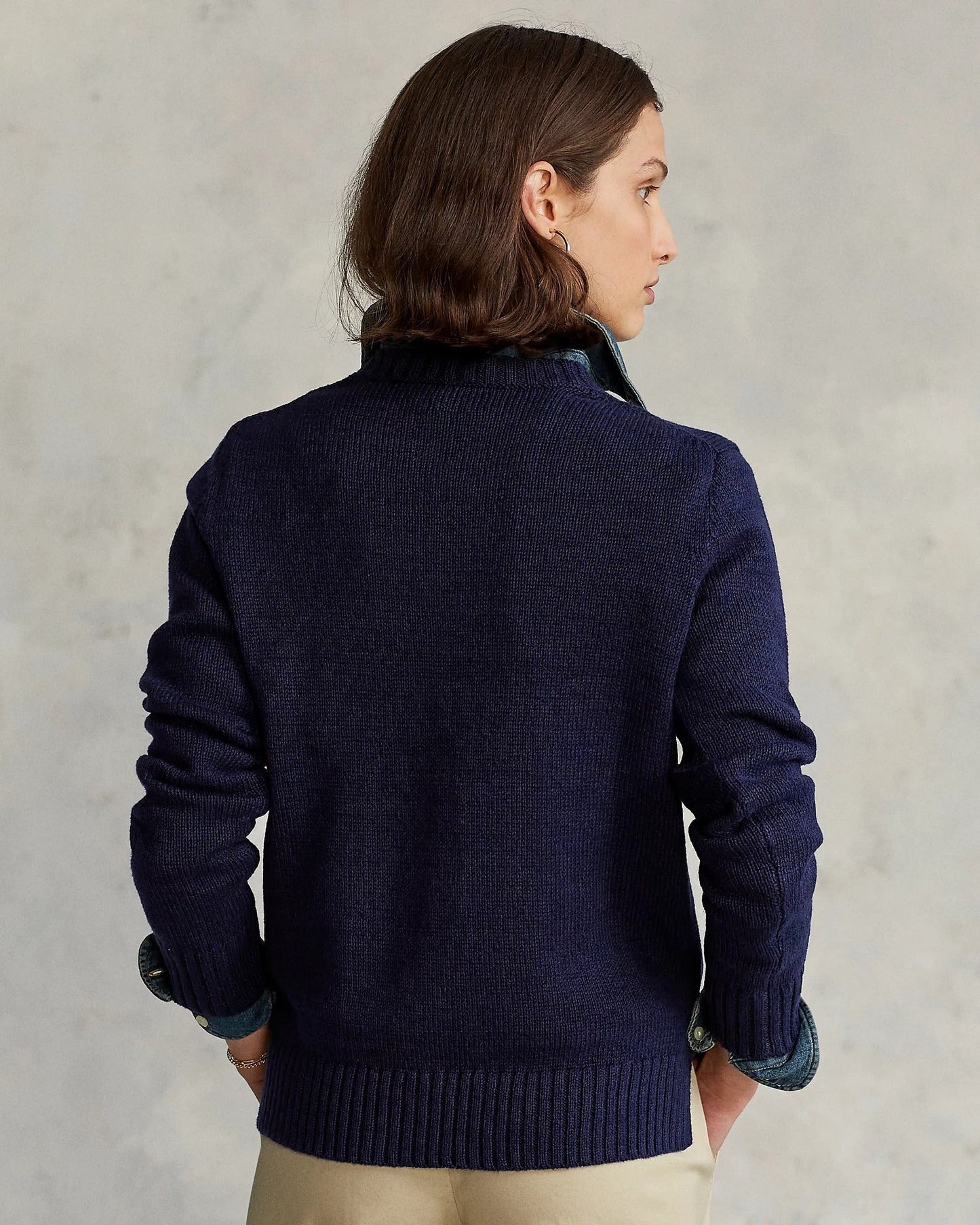L.R Sweater | Linen Crew Neck