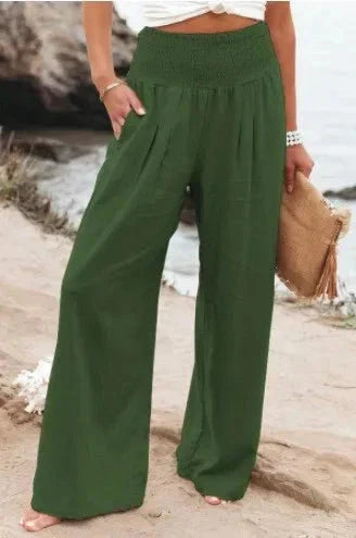 Sophia™ | Stylish Women's Cotton Pants - Comfortable with Every Step PANTS Minha loja Green S 