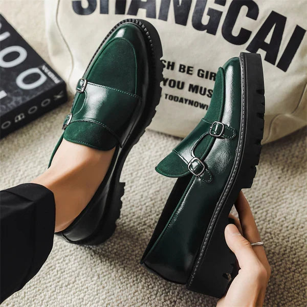 LUCENTI ITALIAN LEATHER LOAFERS