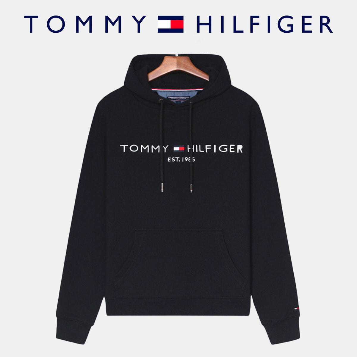 TH-hoodie för män (utförsäljning)