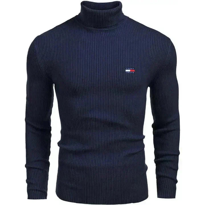 TH Turtleneck Classic Knit Sweater TH Turtleneck Classic Knit Sweater Minha loja Blue S 
