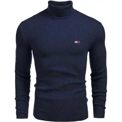TH Turtleneck Classic Knit Sweater TH Turtleneck Classic Knit Sweater Minha loja Blue S 