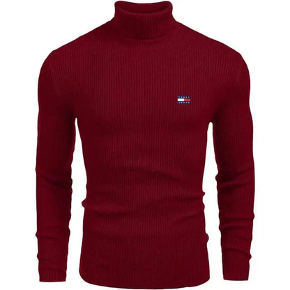 TH Turtleneck Classic Knit Sweater TH Turtleneck Classic Knit Sweater Minha loja Red S 