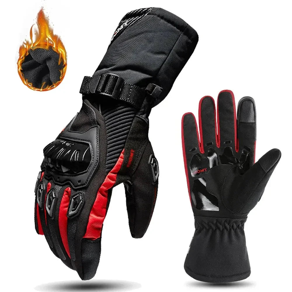 Thermo Grip | Insulated Motorcycle Gloves Minha loja Crimson Red M 